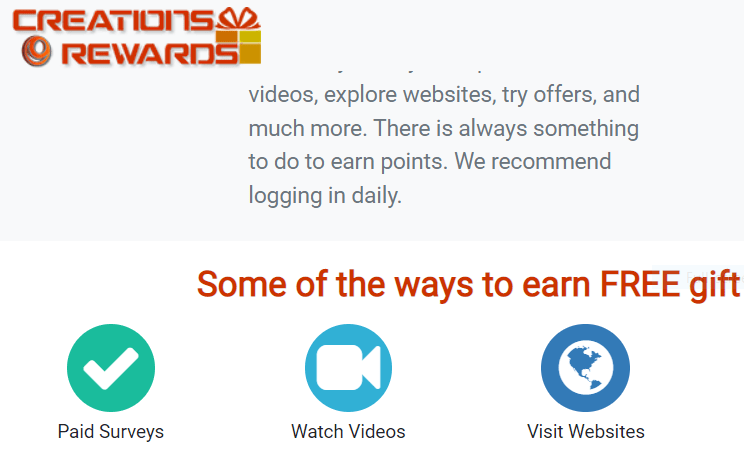 get paid to watch videos on creation rewards