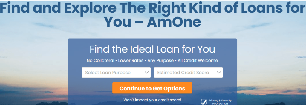 amone loans page