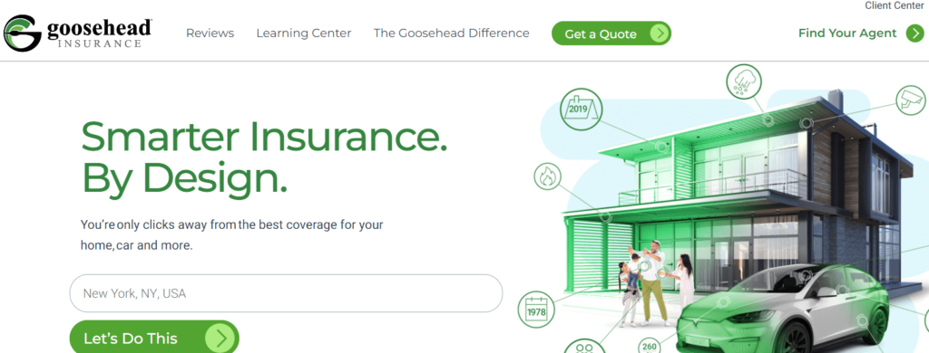 Goosehead Insurance  homepage