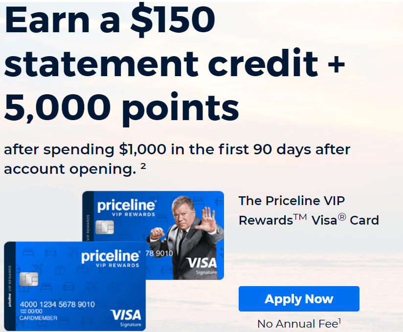 Apply for the Priceline VIP Rewards Visa Card